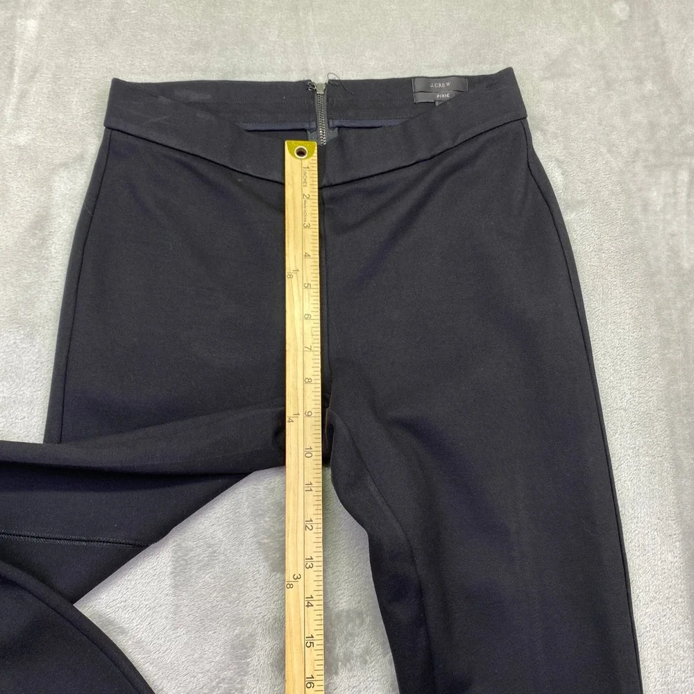 Lot of 2 J Crew Pixie Pants Stretch Slim Leg Ankle Zip Women's Size S Fits‎ 27" - Picture 10 of 16